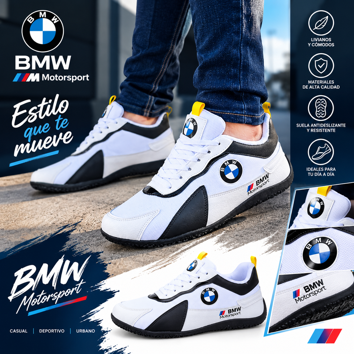 F1 BMW + 3 PARES DE MEDIAS GRATIS