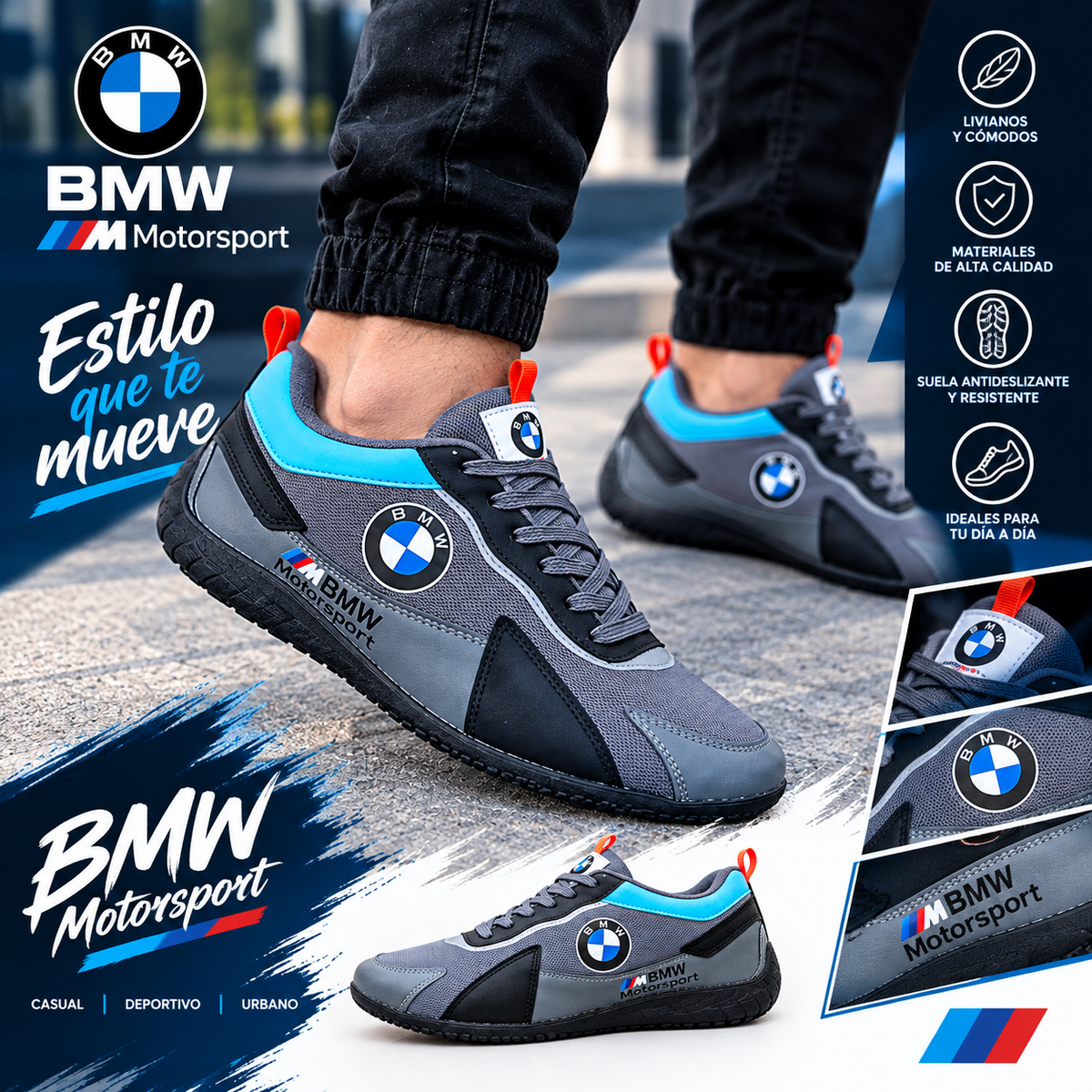 F1 BMW + 3 PARES DE MEDIAS GRATIS