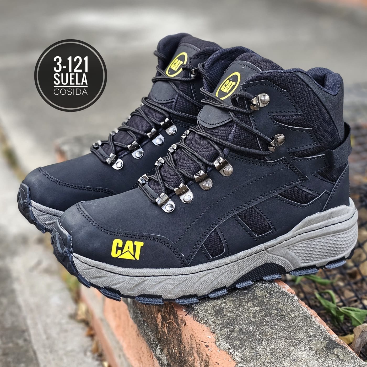 BOTA CATTERPILAR AVENTURA + 3 MEDIAS