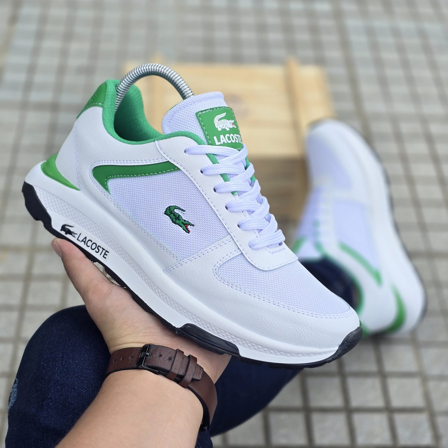 Men's Club-Low Leather Sneakers